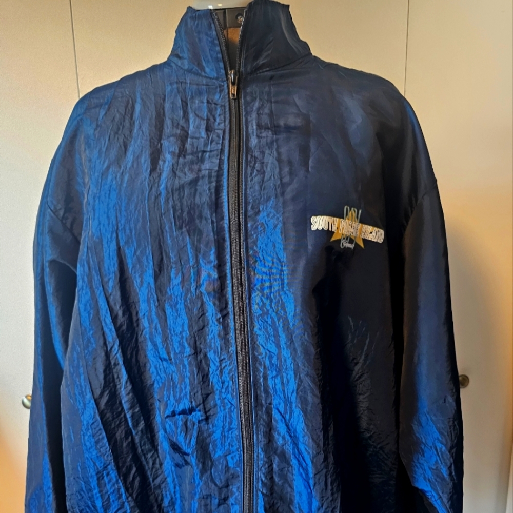 Wise guy VINTAGE iridescent windbreaker-South Padre Island